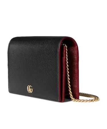 Gucci Gg Marmont Chain Wallet