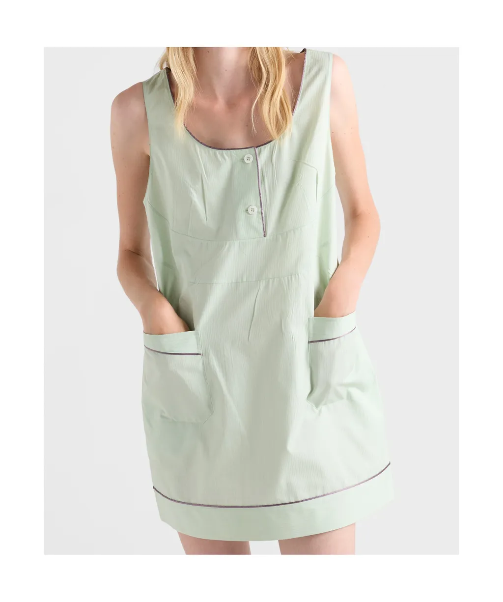 Cotton Mini-Dress