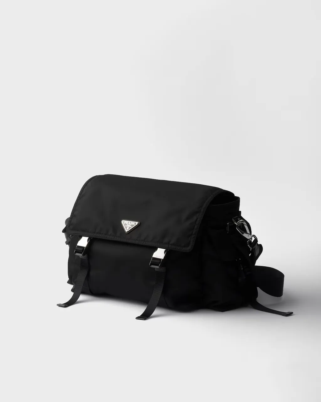 Prada Explore Re-Nylon And Leather Bag