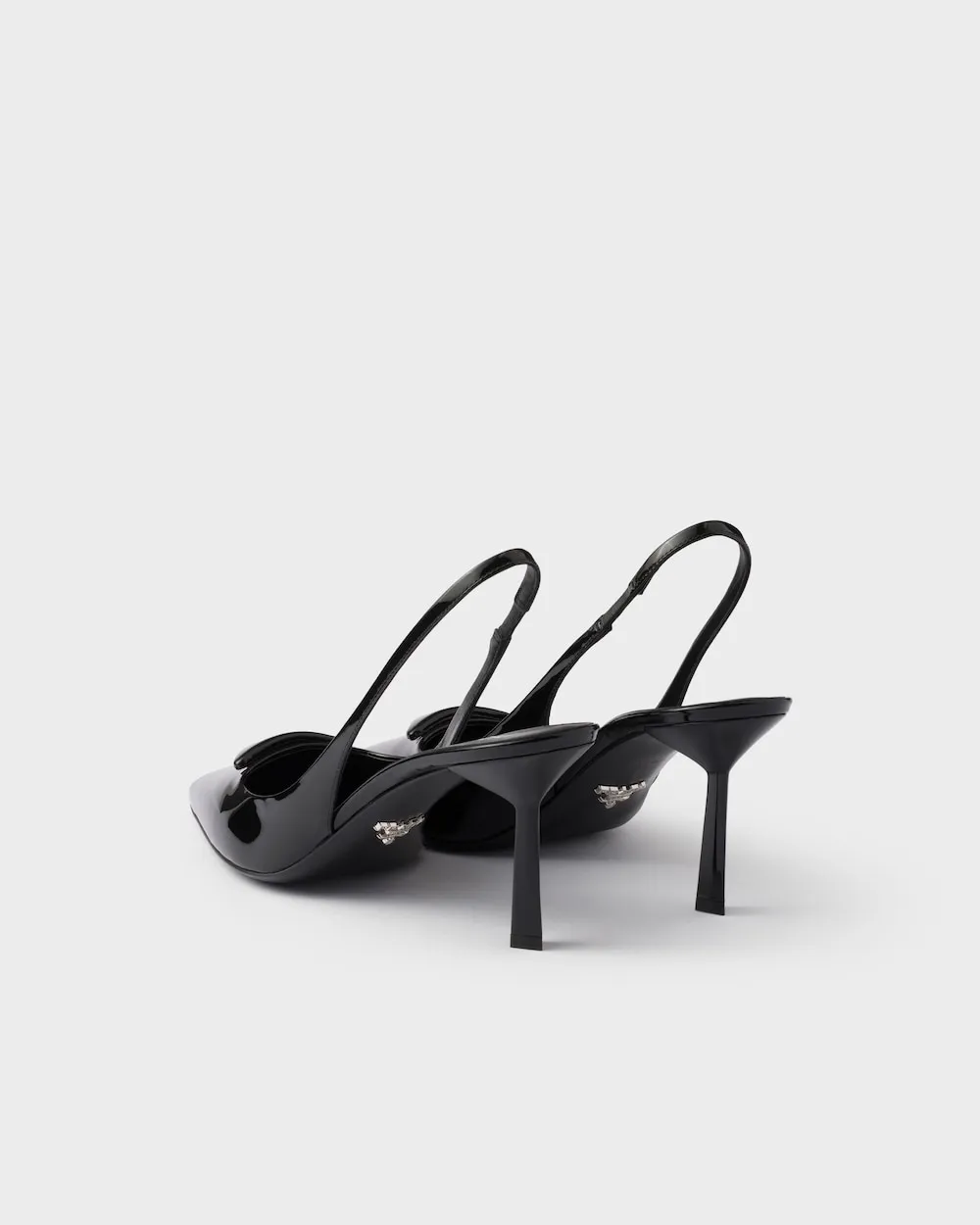 Patent Leather Slingback Pumps