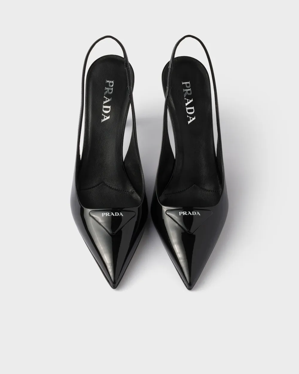 Patent Leather Slingback Pumps