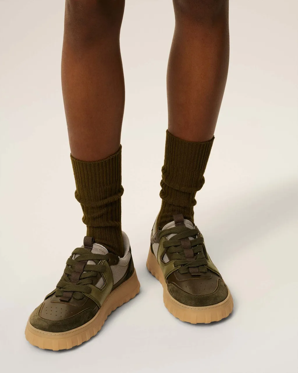 Lace-Up Sneakers