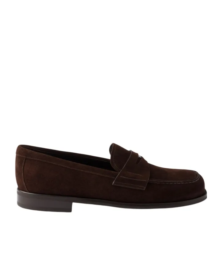 Suede Loafers