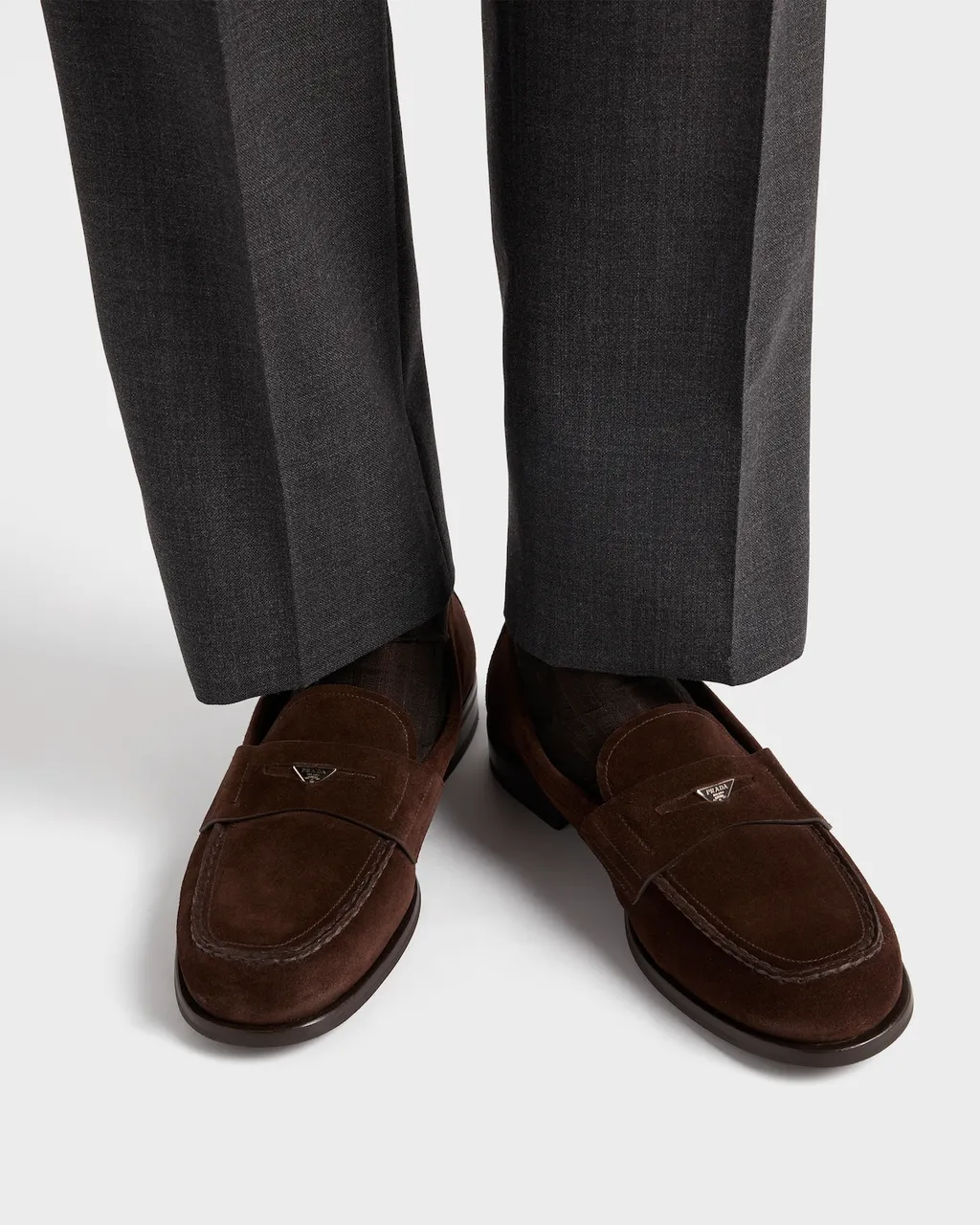 Suede Loafers