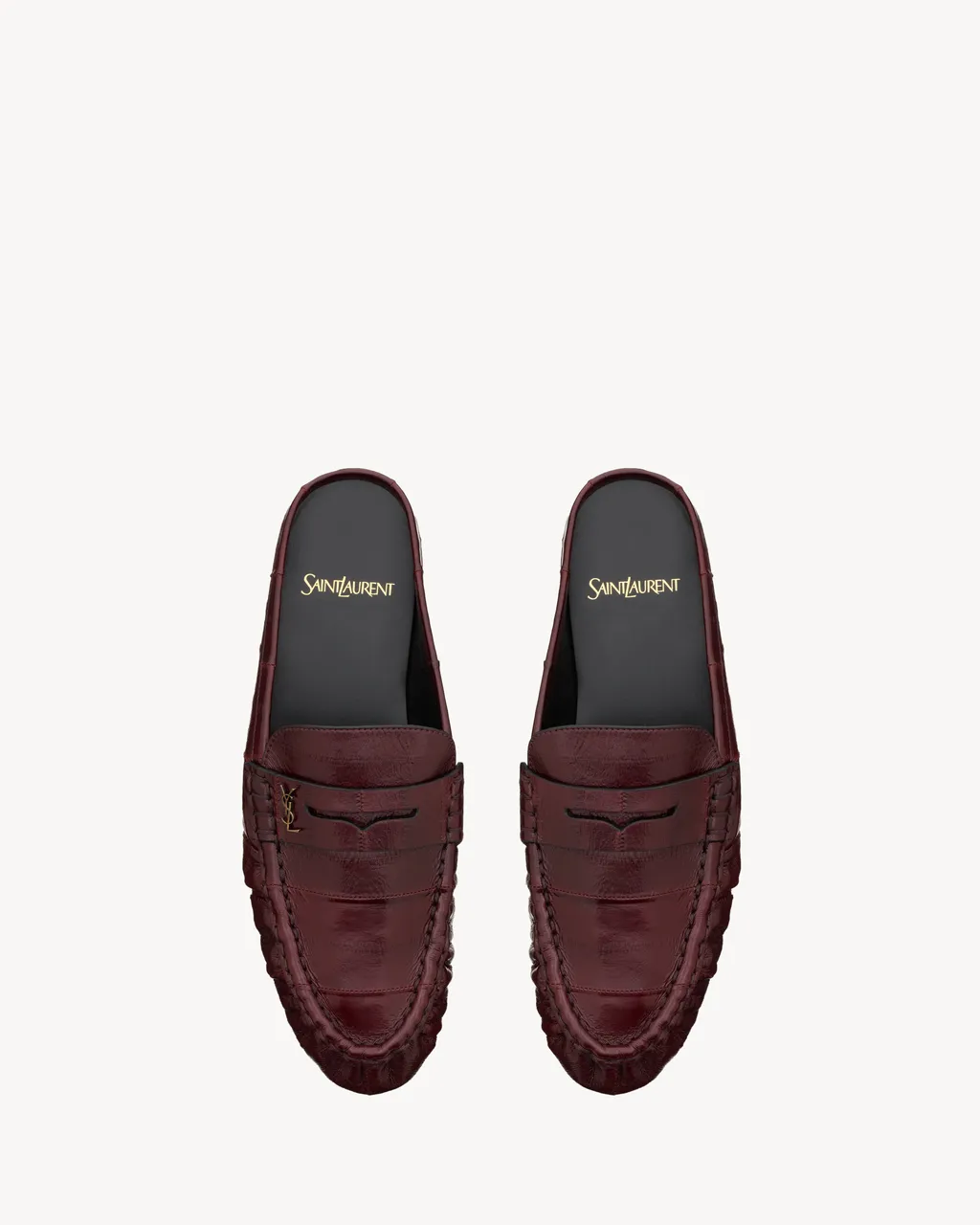 Saint Laurent Le Loafer Slip-On Mules