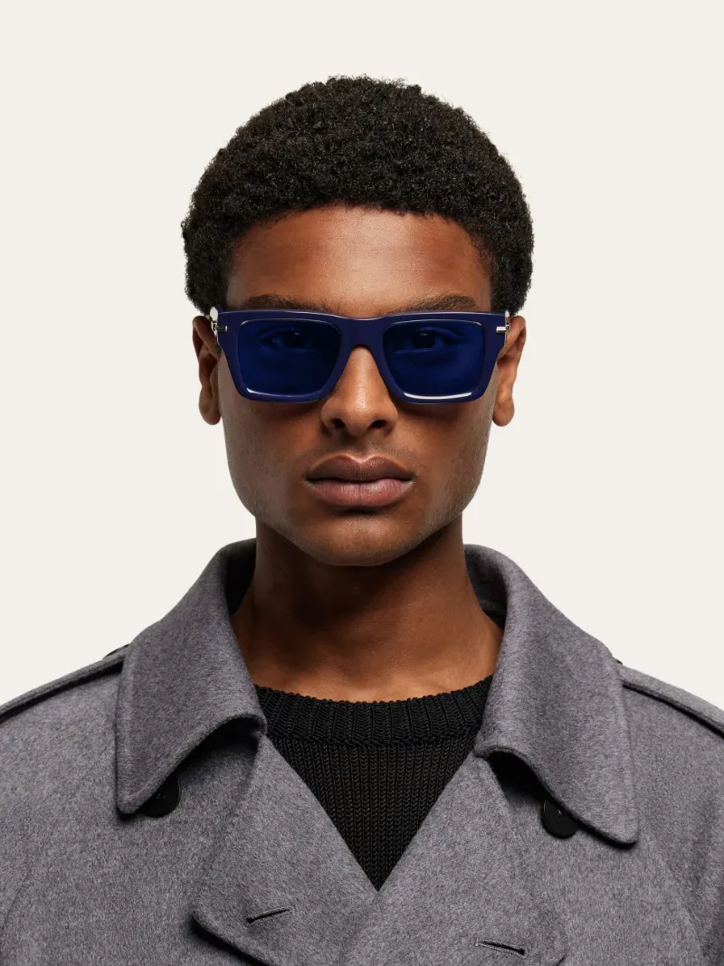 Geometric Frame Sunglasses
