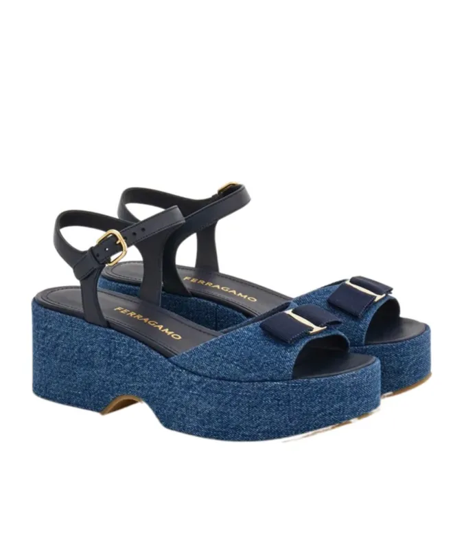 Iconic Bow Platform Sandal