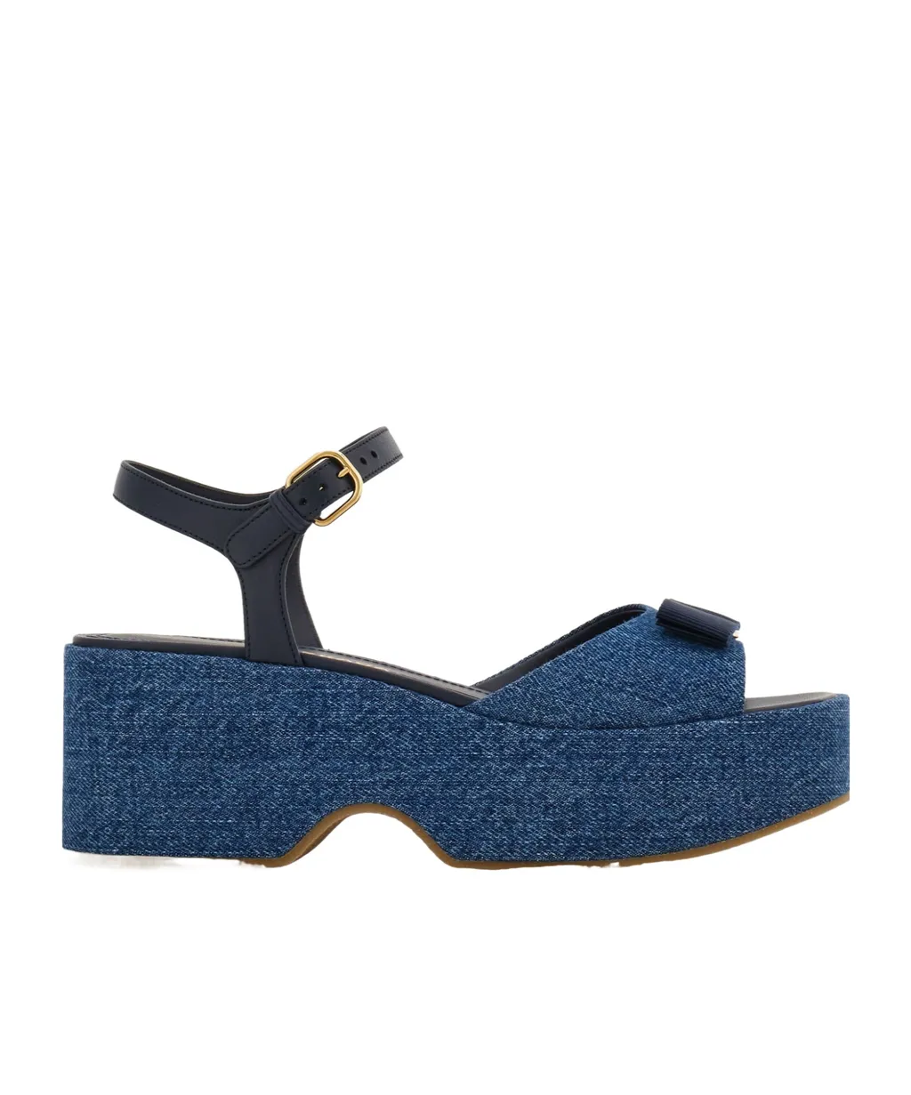 Iconic Bow Platform Sandal