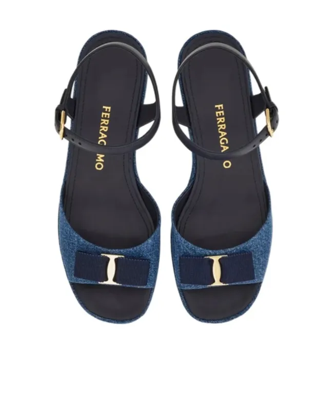 Iconic Bow Platform Sandal