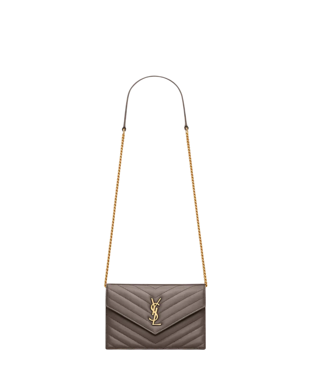 Saint Laurent Cassandre Envelope Chain Wallet