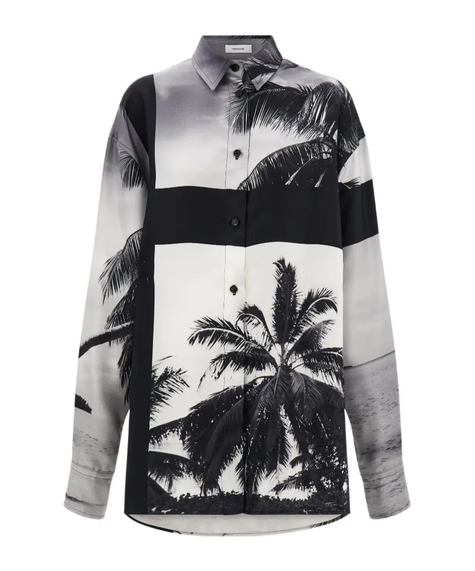 Oversize Shirt With Trinidad Print