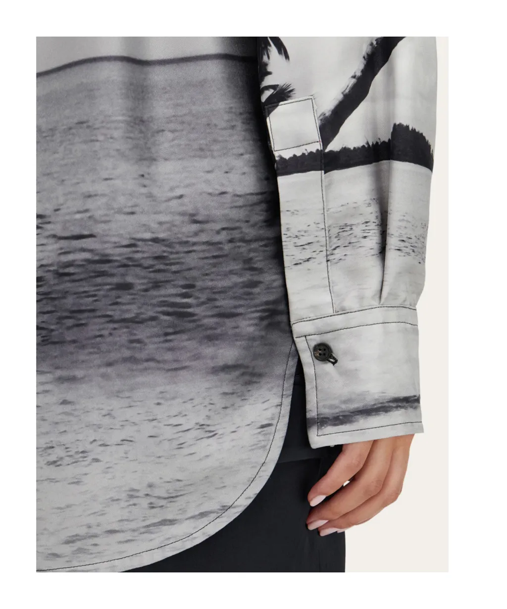 Oversize Shirt With Trinidad Print