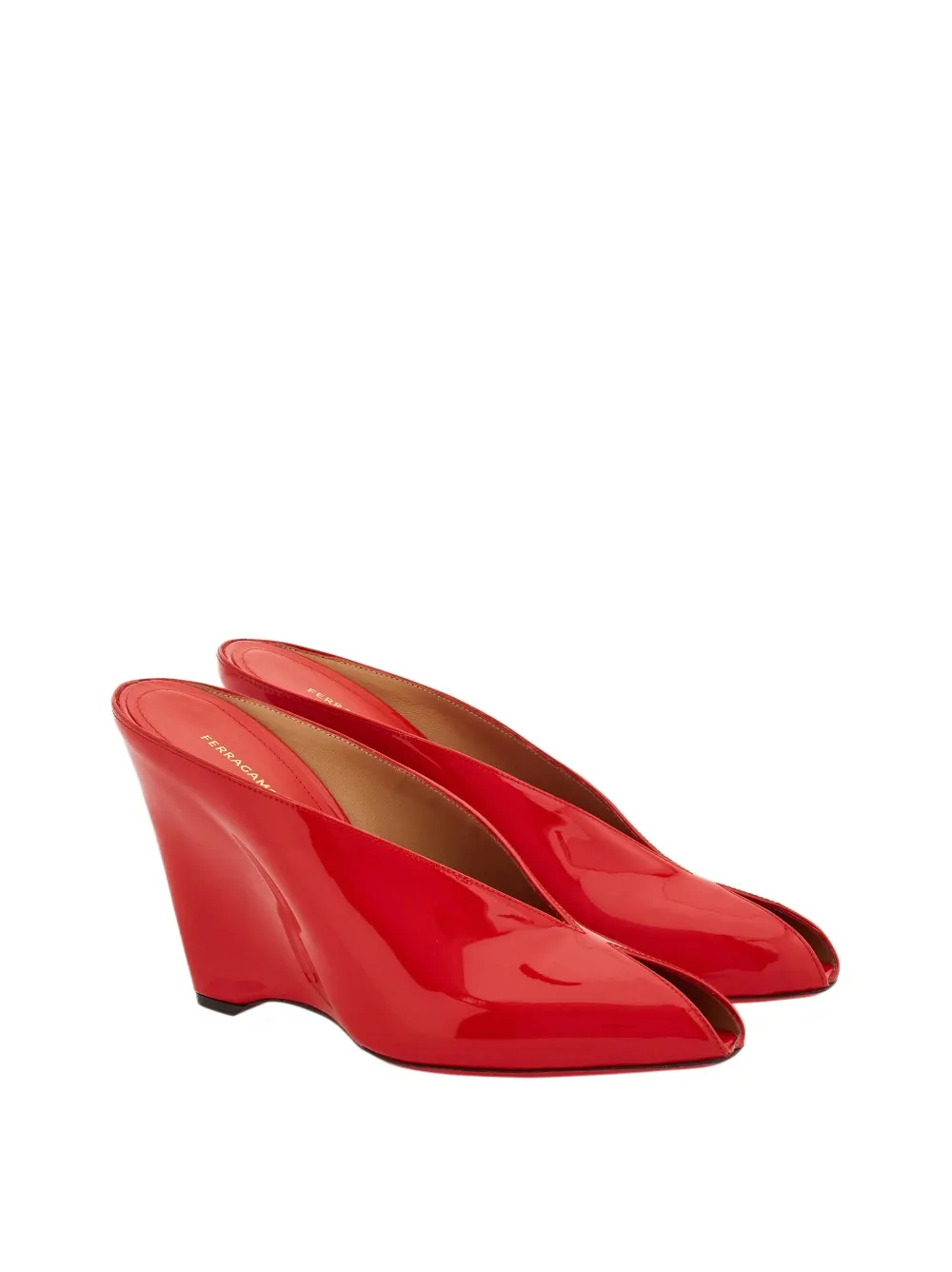 Peep Toe Mule