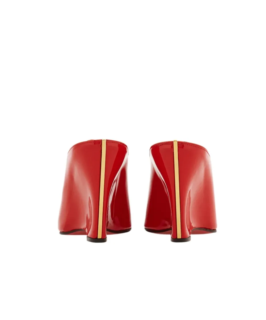 Peep Toe Mule