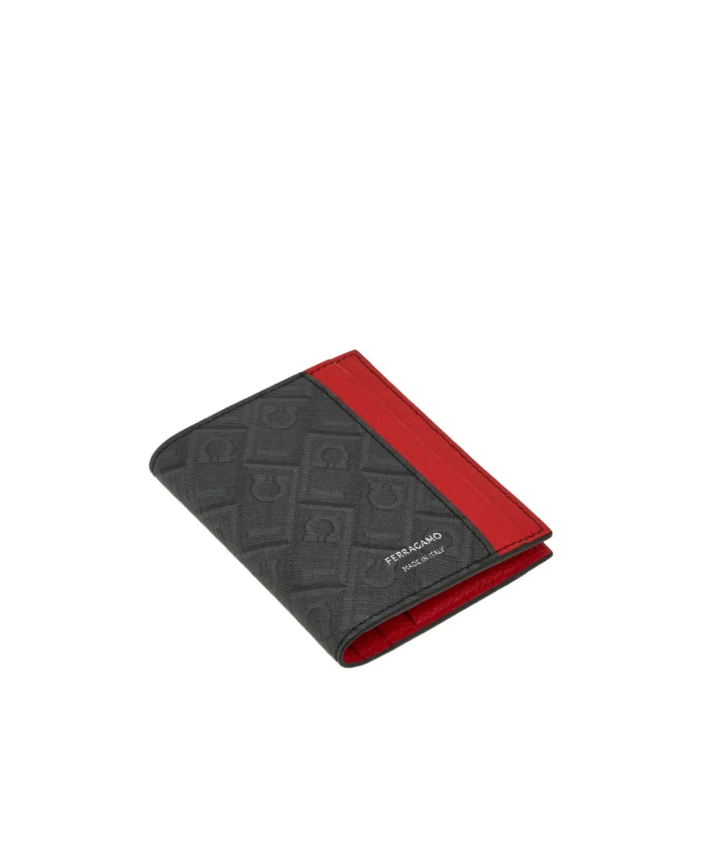 Ferragamo Monogram Credit Card Holder