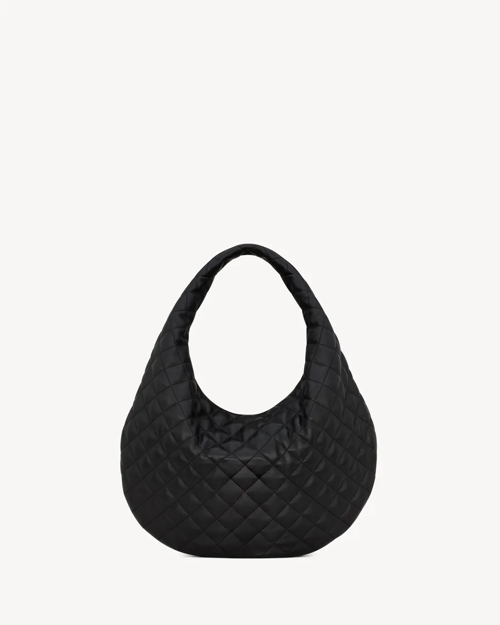 Saint Laurent Quilted Hobo Shoulder Bag