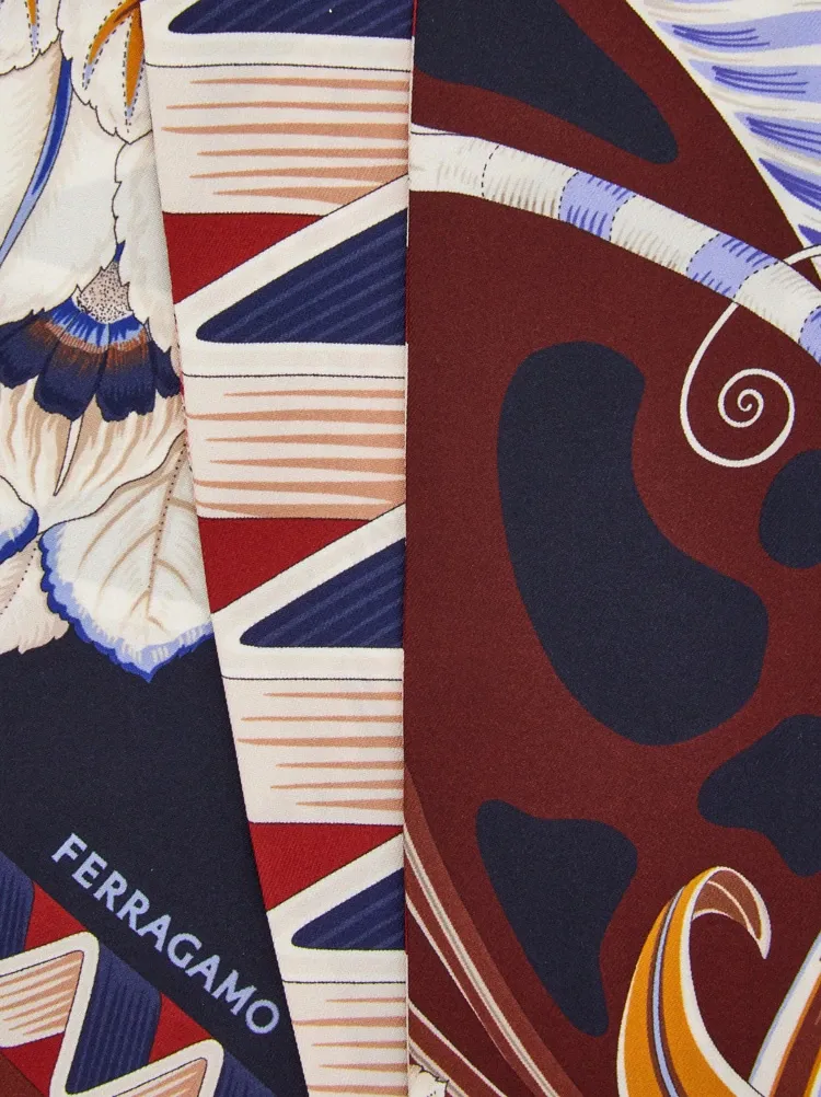 Printed Silk Scarf
