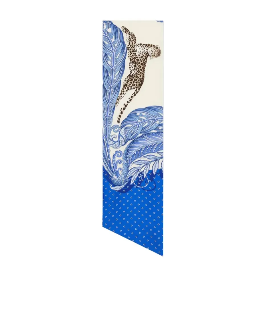 Madras Print Silk Bandeau