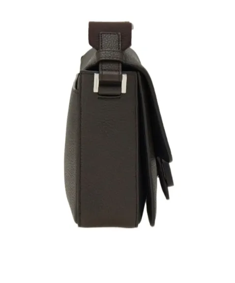Double Gancini Messenger Bag