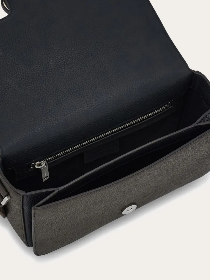Double Gancini Messenger Bag