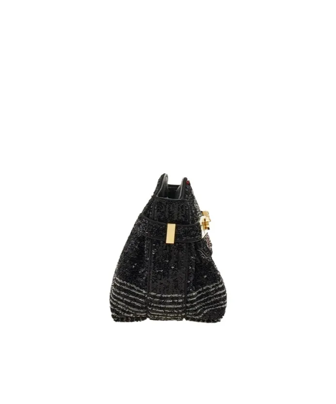Hug Soft Crossbody Bag With Sequins