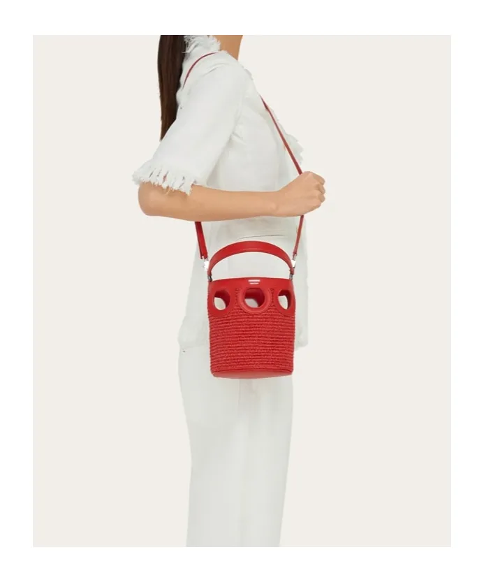 Gancini Outline Bucket Bag