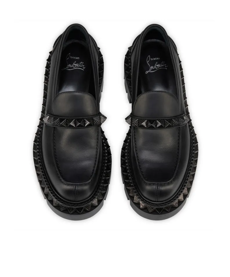 50Mm Studded Platform Loafers