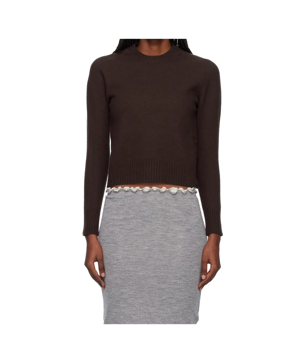 Lightweight Wool Crew Neck Sweater