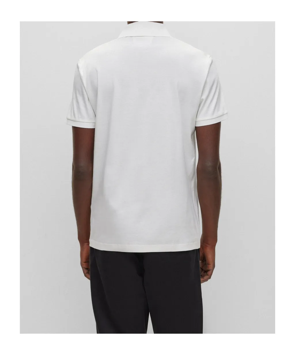 Short-Sleeve Fitted Polo Shirt