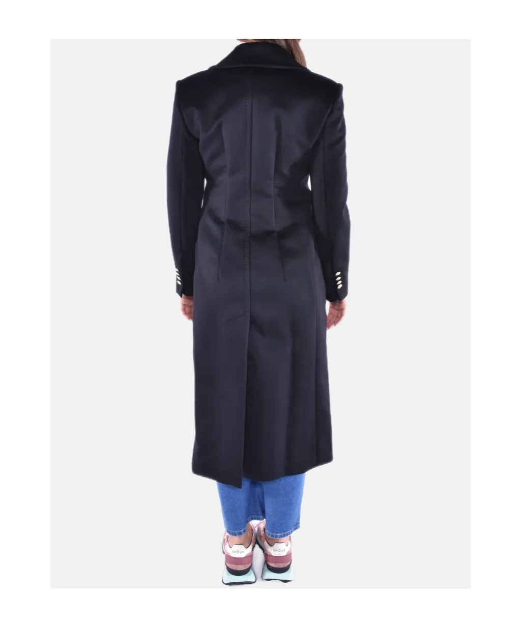 Max Mara Studio Double-Breasted Long-Sleeved Coat