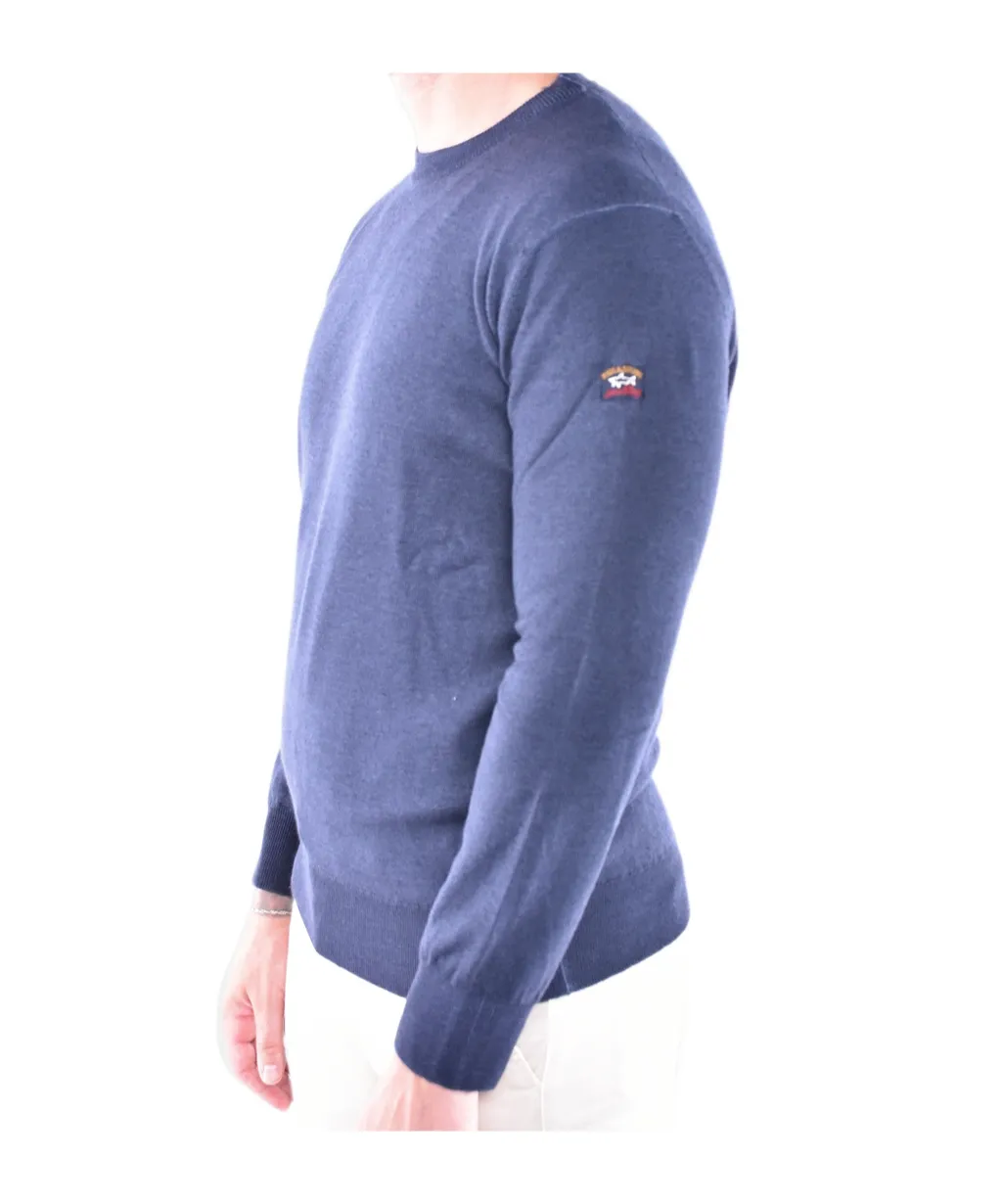Paul & Shark Crew Neck Knitted Sweater