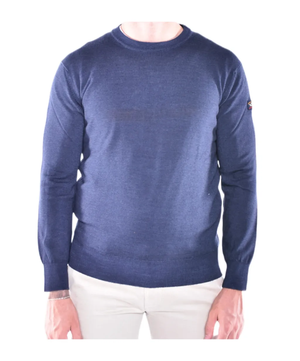 Paul & Shark Crew Neck Knitted Sweater