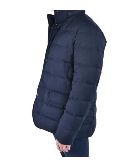 Quilted Long-Sleeved Casual Jacket