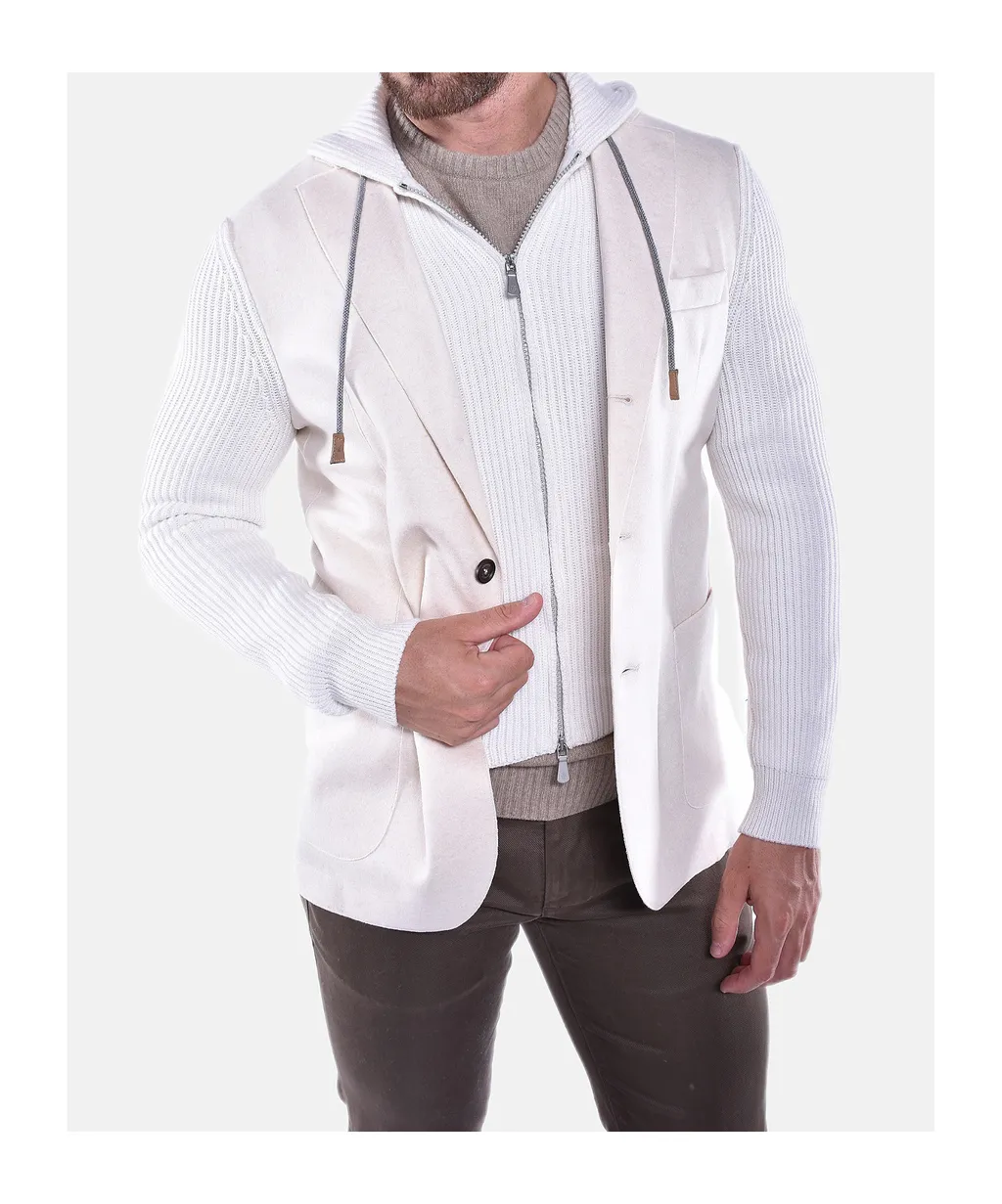 Eleventy Detachable Hooded Jacket