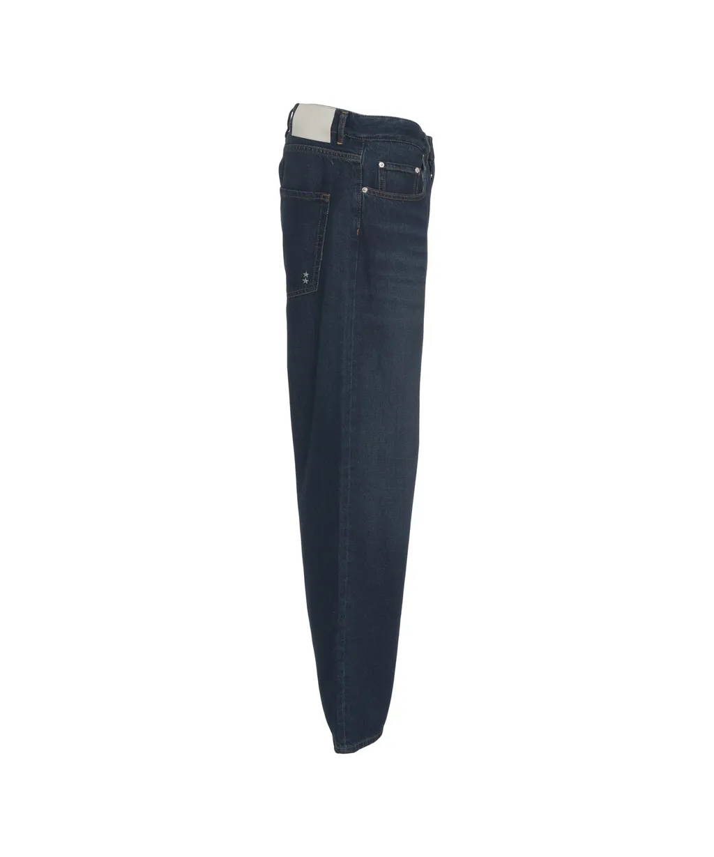 Logo Denim Trousers