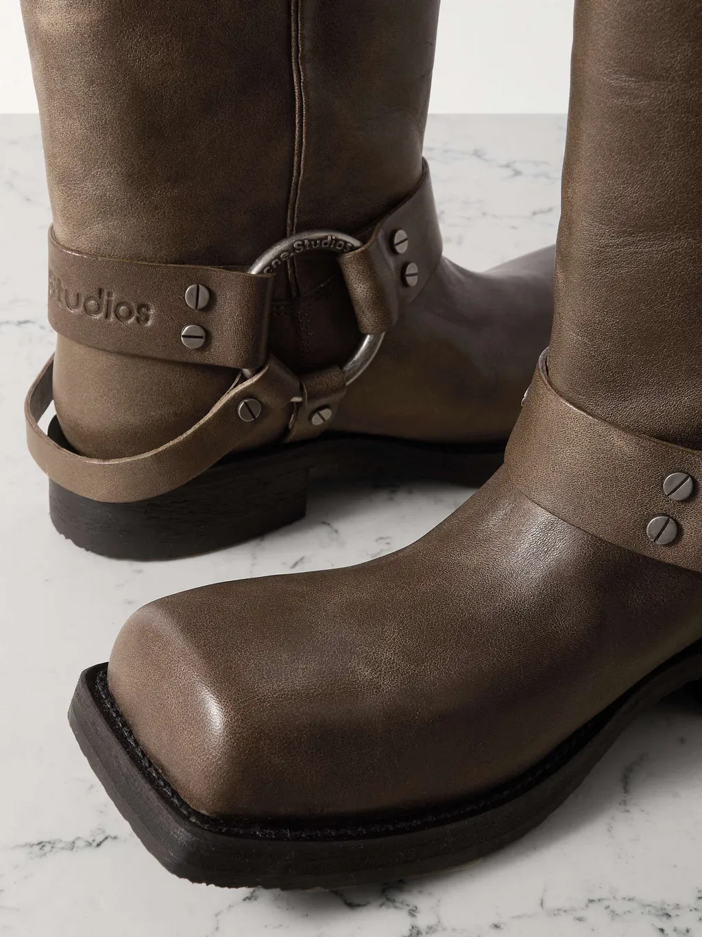 Square-Toed Boots