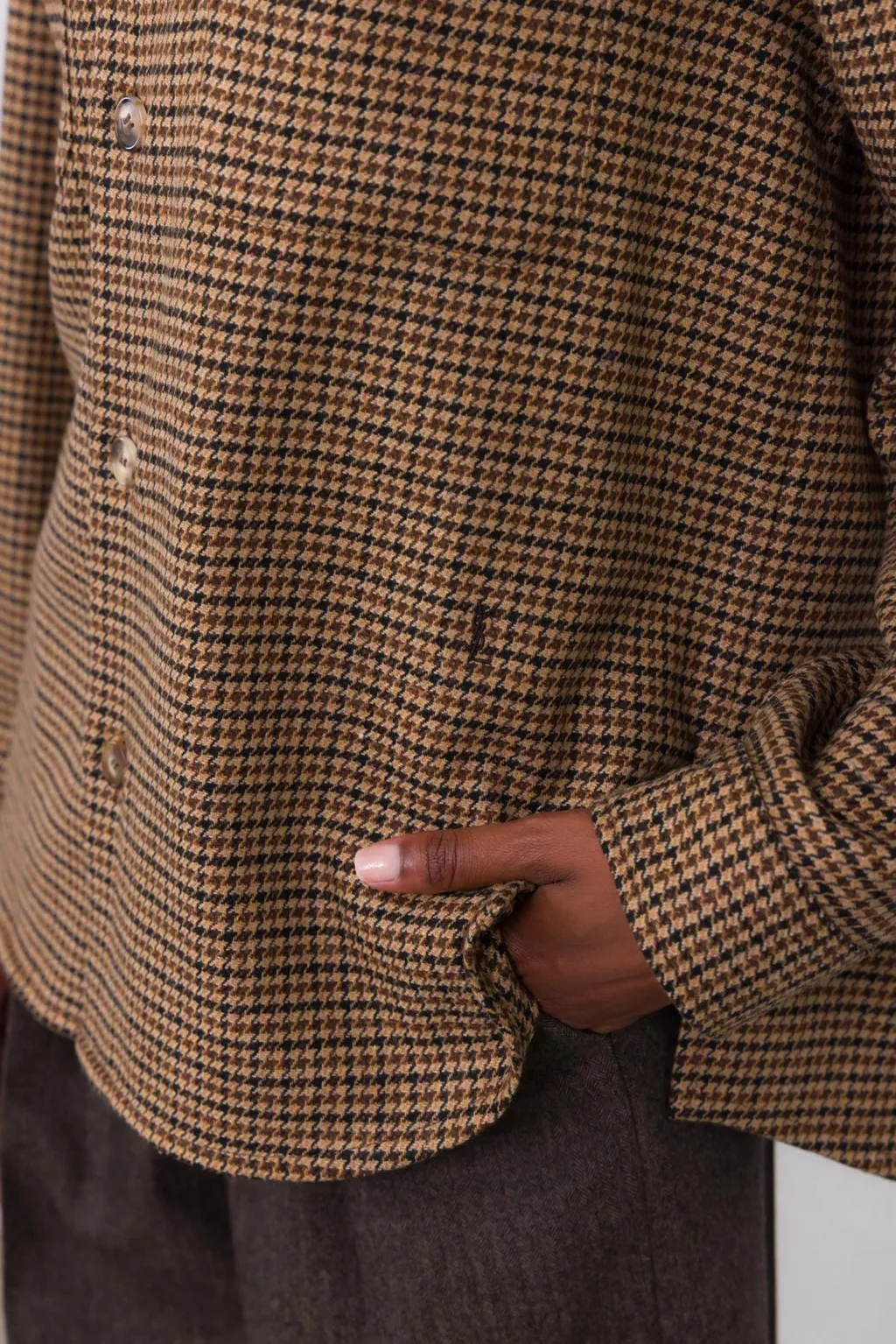 Lapel Long-Sleeved Casual Jacket