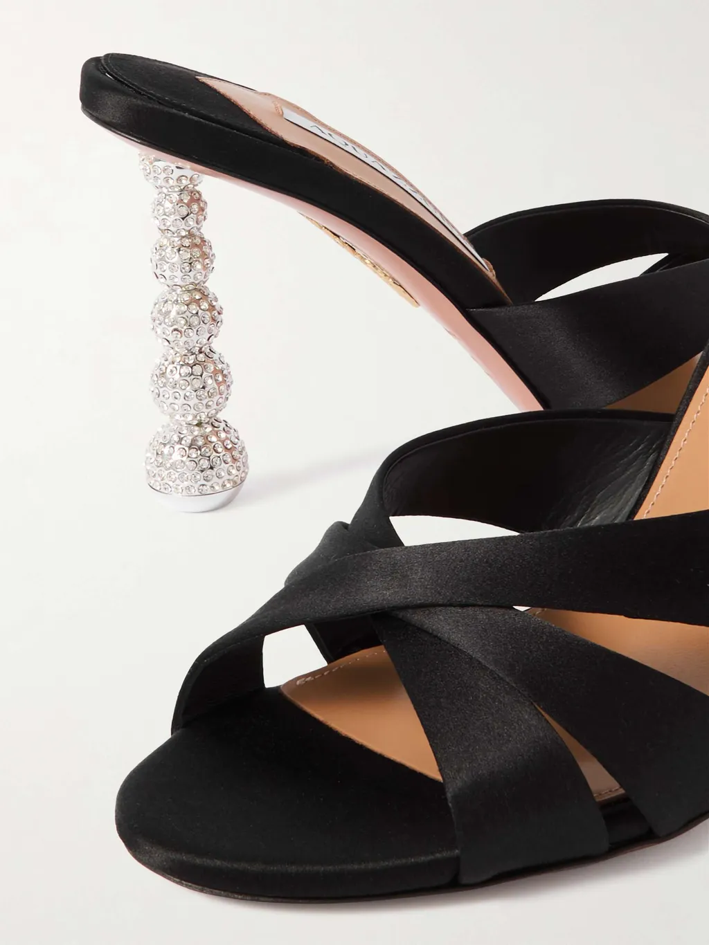 Aquazzura Yes Baby Embellished Sandals