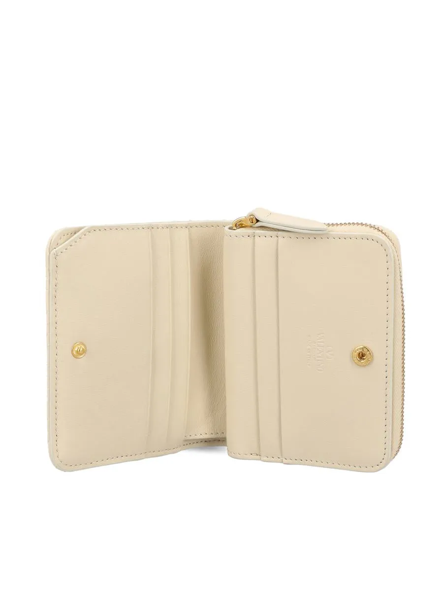 Valentino Quiltie 67 Zip-Up Wallet