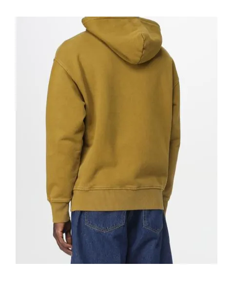 Msgm Logo Printed Drawstring Hoodie