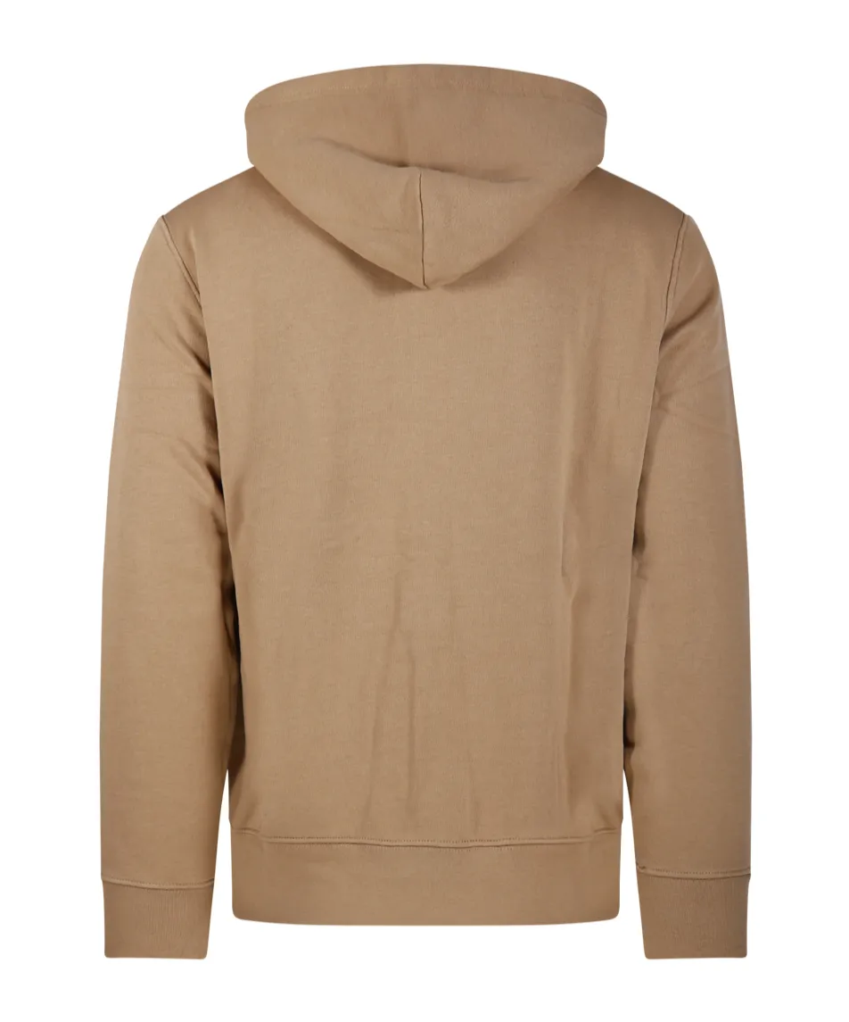 Polo Ralph Lauren Logo Embroidered Zip-Up Drawstring Hoodie