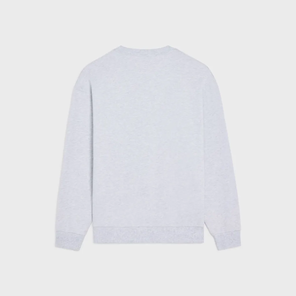 Loose Sweatshirt In Cotton Fleece
