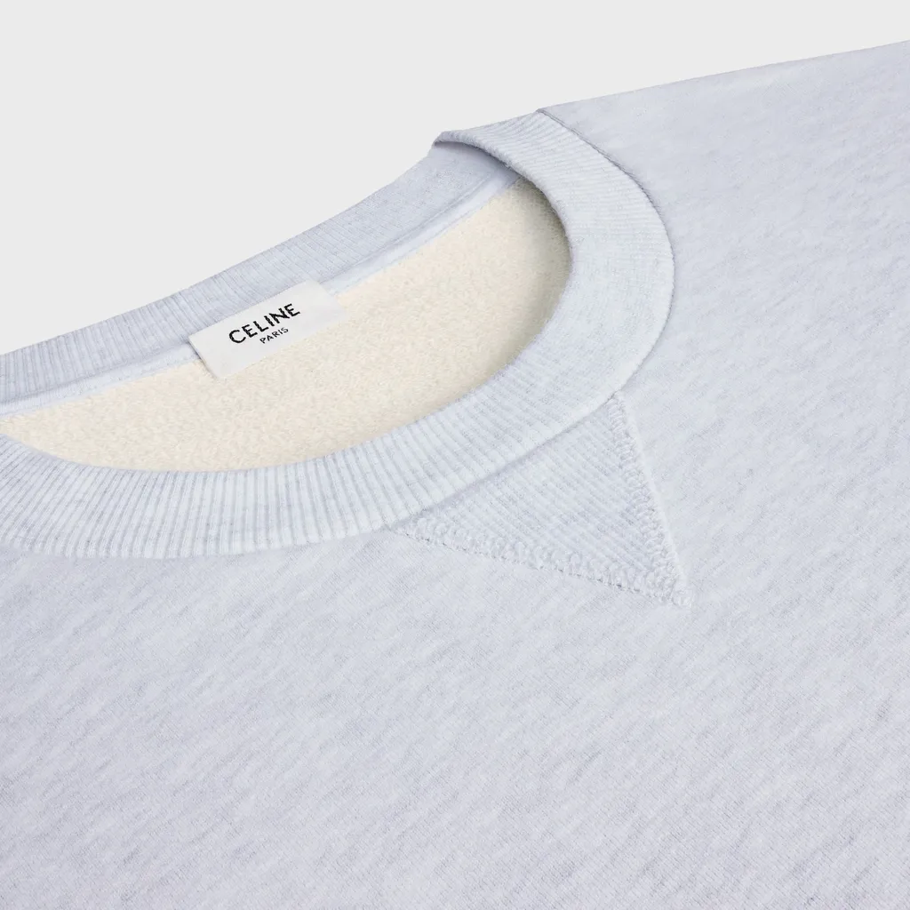 Loose Sweatshirt In Cotton Fleece
