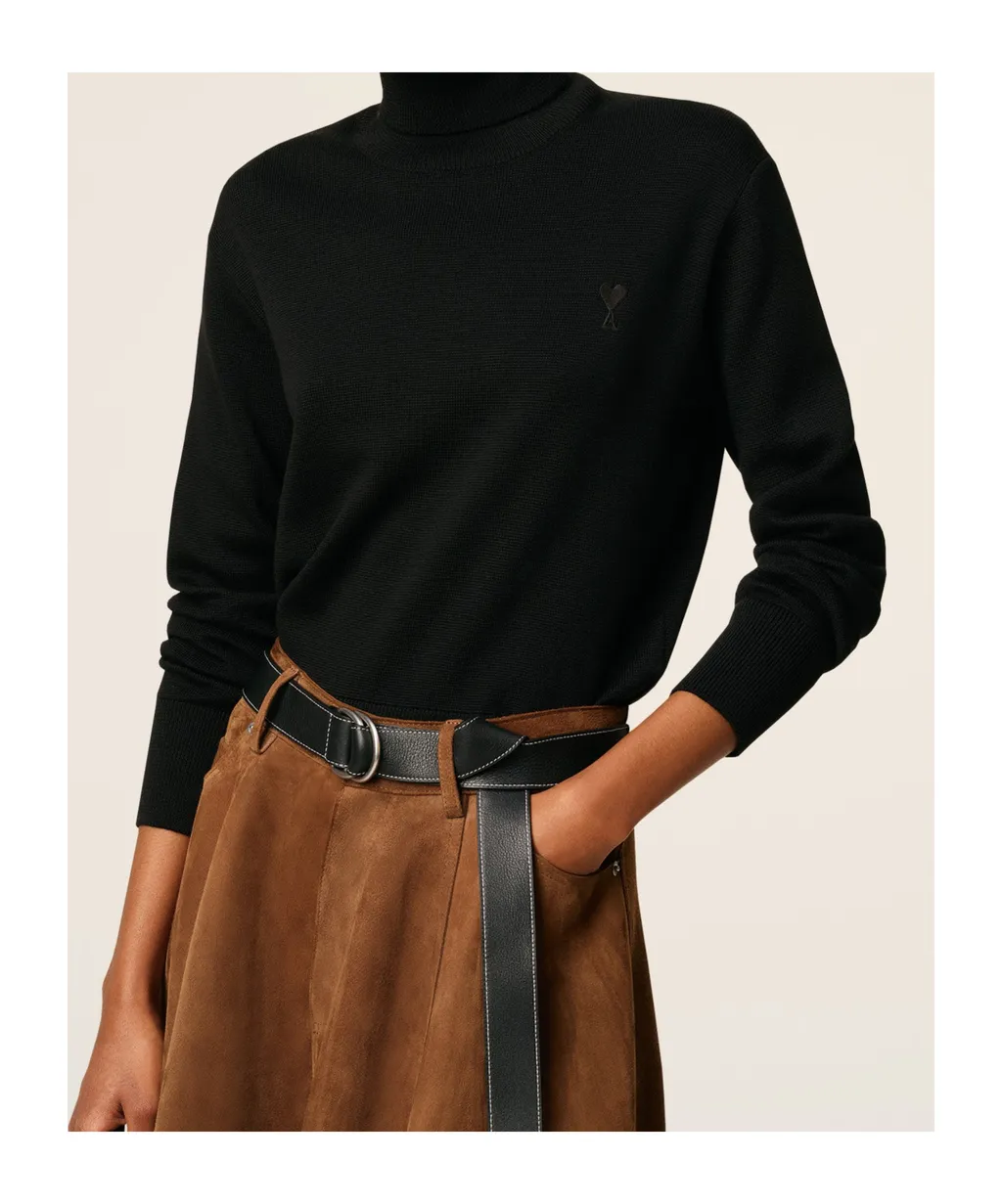 Wool Turtleneck Sweater