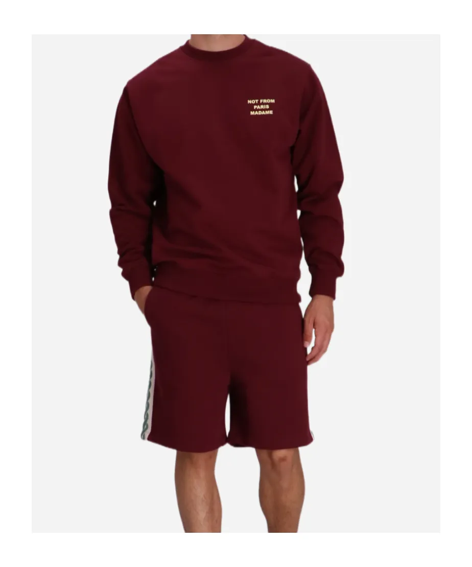DrÔLe De Monsieur Le Sweatshirt Slogan Sweatshirt