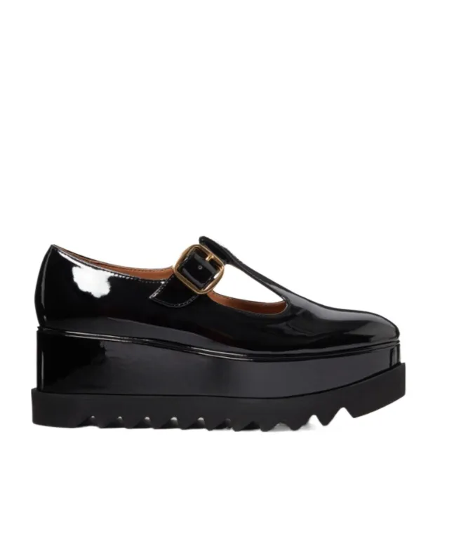 Stella Mccartney Elyse T-Bar Platform Mary Janes
