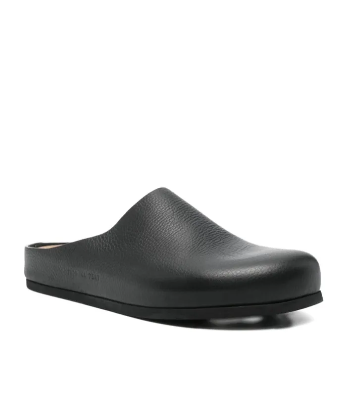 Round-Toe Mules