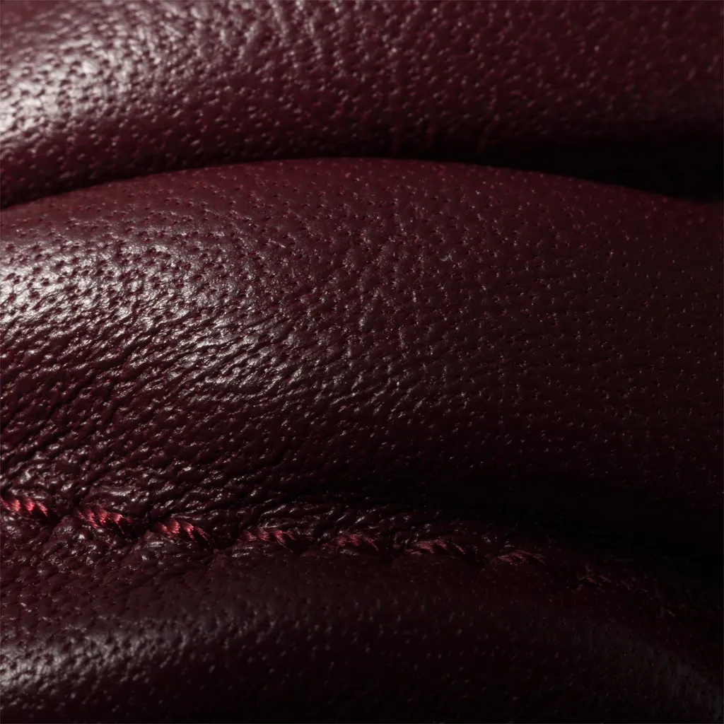 Matelassé Nappa Leather Clutch