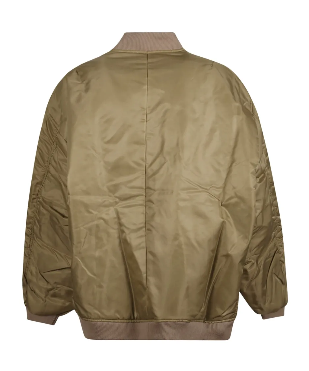 Long-Sleeved Bomber Jacket