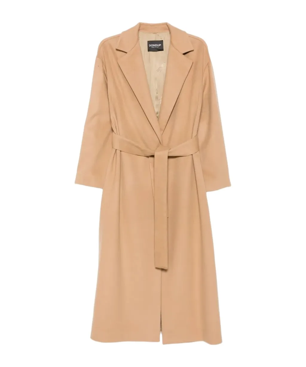 Belted Lapels Coat
